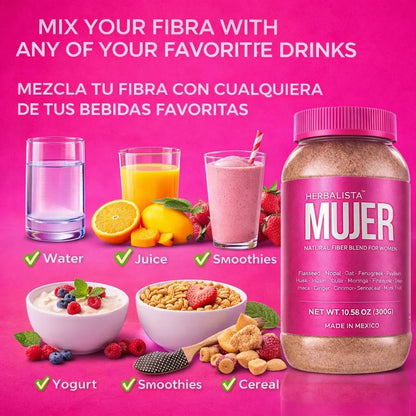 Herbalista MUJER Daily Fiber Powder 300g (10.58oz)