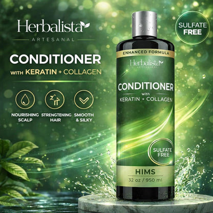 Herbalista Keratin & Collagen Men Conditioner 950ml