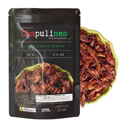 Herbalista Chapulines Salt & Lime 2.5 oz