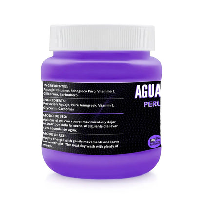 Peruvian Aguaje & Fenugreek Gel 250g (8.8oz) with Seeds