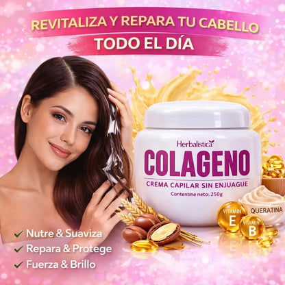 Herbalista Collagen Leave-In Hair Cream 250g (8.8 oz)
