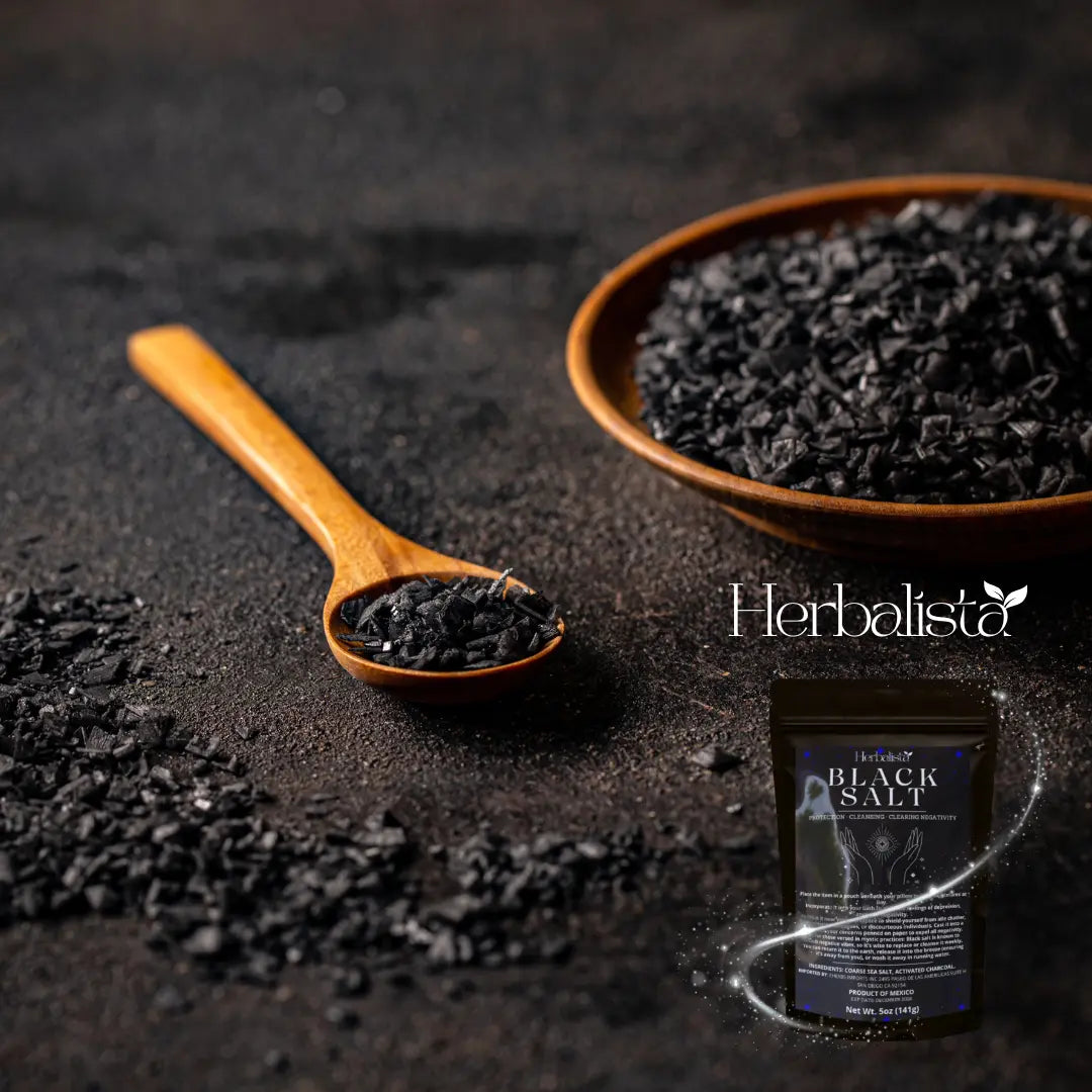 Herbalista Black Salt for Protection 5oz (141G)