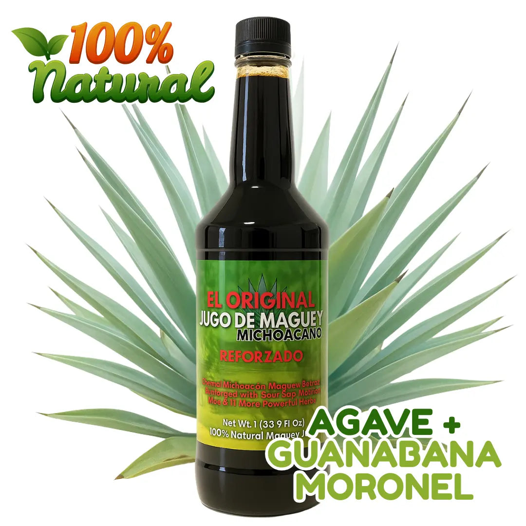Herbalista Maguey Tarasco Juice Tonic Bundle 3 x 33.3 fl oz (1L)
