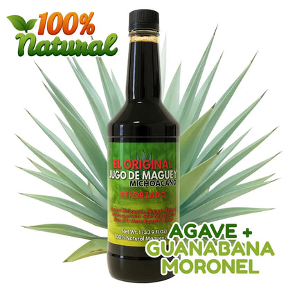 Herbalista Maguey Tarasco Juice Tonic Bundle 3 x 33.3 fl oz (1L)