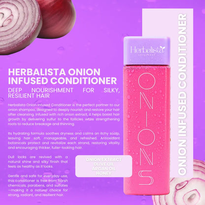 Herbalista Shampoo & Leave-In Conditioner Set – 16.9 fl oz (500ml)
