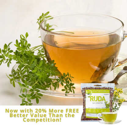 Wildcrafted Whole RUDA (Rue) Tea 5oz (141g)