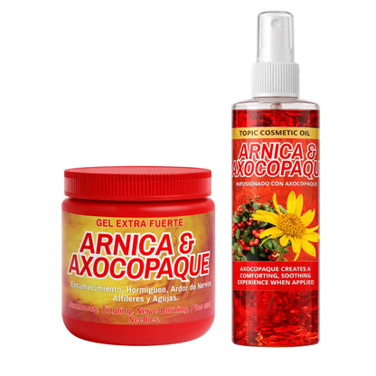 Arnica & Axocopaque Relief Duo Ointment + Massage Oil