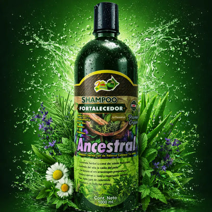 Ancestral Strengthening Herbal Shampoo 1L - 33 Fl Oz