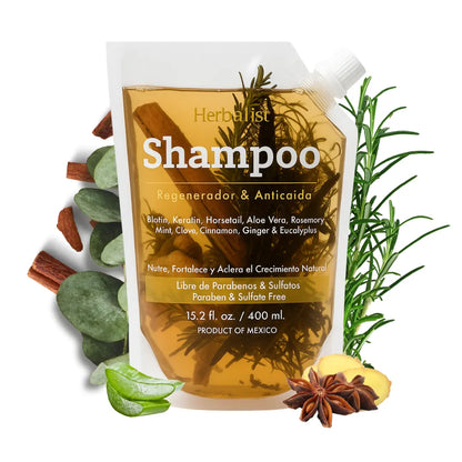 [Buy 1 Get 1 Free] Herbalista Herbal Shampoo 400ml (15.2 fl oz)