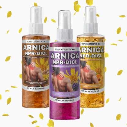 Aceite con Arnica + Lavanda 8 oz (236ML)