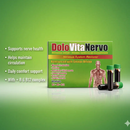 Dolo Vita Nervo Multivitamin Shots 24ct (15ml) – 2 Boxes