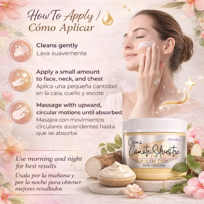 Wild Yam Face & Neck Moisturizing Cream