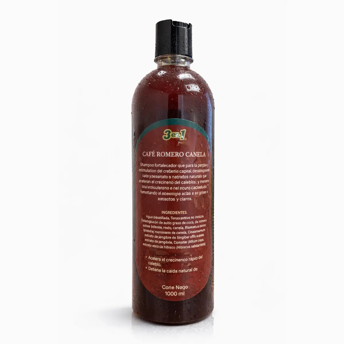 Coffee, Rosemary & Cinnamon Herbal Shampoo 1L (33.9 fl oz)