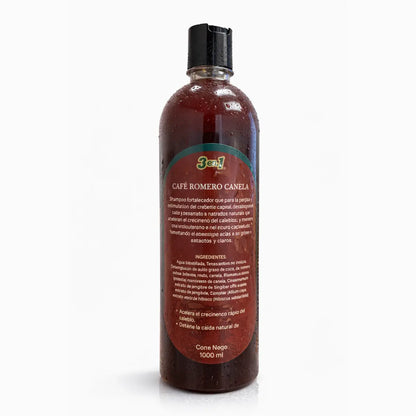 Coffee, Rosemary & Cinnamon Herbal Shampoo 1L (33.9 fl oz)