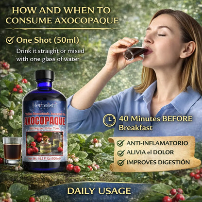Premium Viral Axocopaque Herbal Tonic 500ml (16.9 fl oz)
