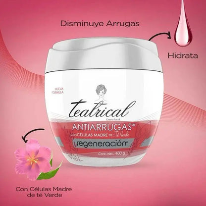 Teatrical Antiarrugas Anti-Wrinkle Facial Moisturizer 200g