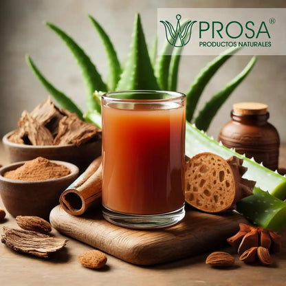 PROSA Aloe & Hibiscus Herbal Juice – 33.8 fl oz (1.05 qt / 1L)