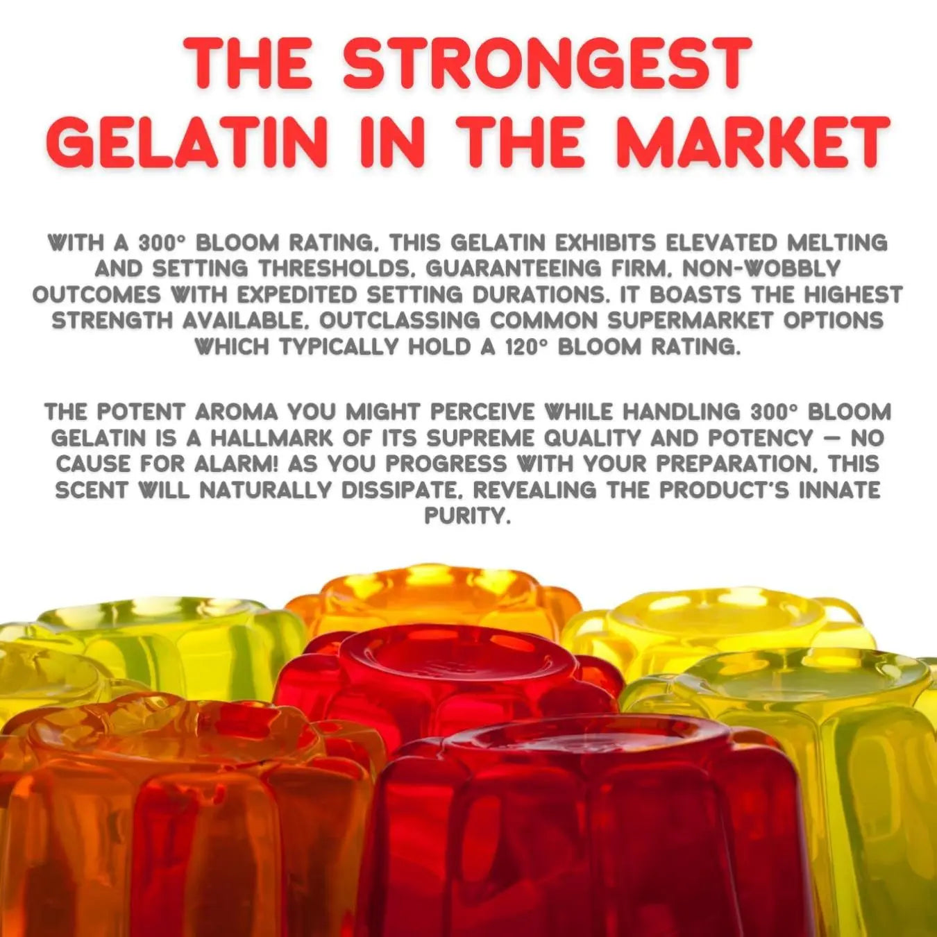 Yerbero - Unflavored 300° Bloom Beef Gelatin Powder 4oz (114g)