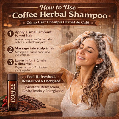 Herbalista Coffee Herbal Shampoo 500ml