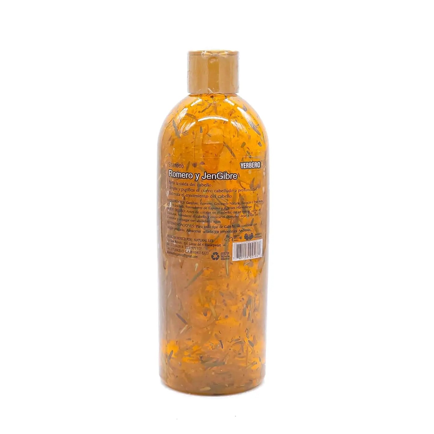 Yerbero Ginger + Rosemary All Natural Shampoo 980ml (33.1 Fl Oz)