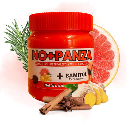 NO+PANZA Herbal Massage Gel with L-Carnitine 8.8 oz