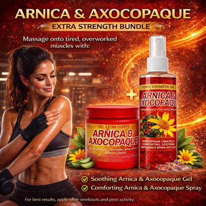 Arnica & Axocopaque Relief Duo Ointment + Massage Oil