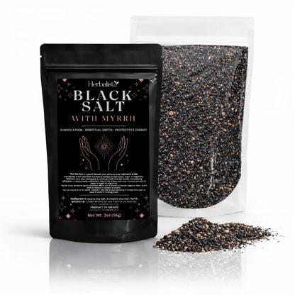 Herbalista Myrrh & Black Ritual Salt 2 oz (56g)