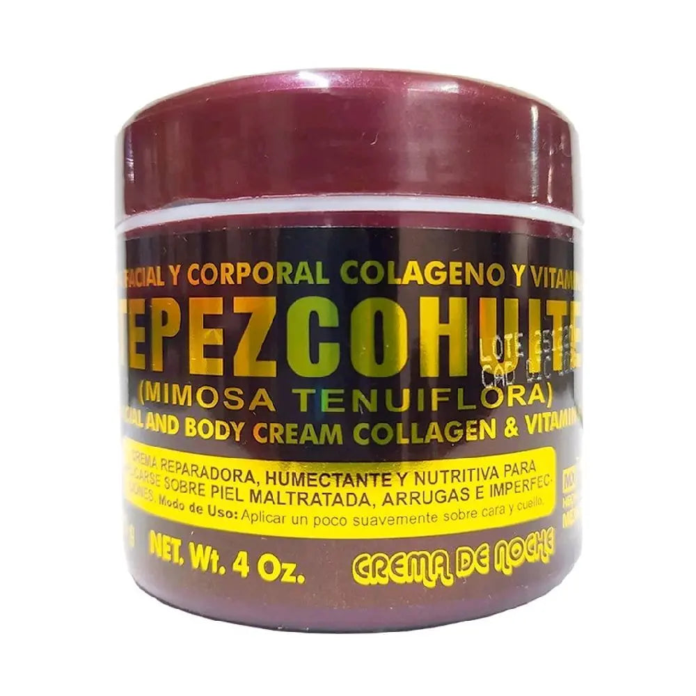3 Pack Del Indio Papago Tepezcohuite Night Cream 2oz