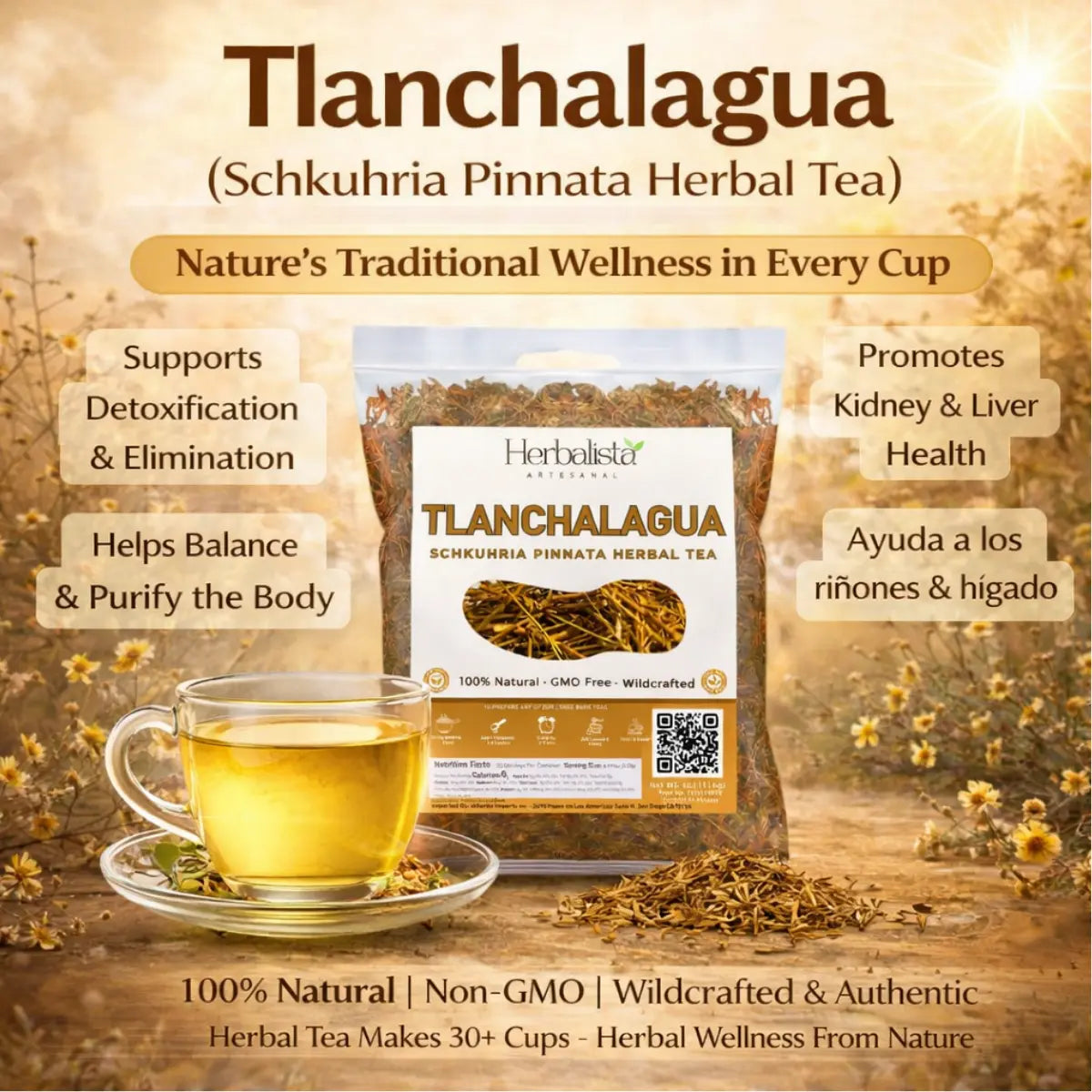 Herbalista Viral Tlanchalagua Herbal Tea 4 oz (113 g)