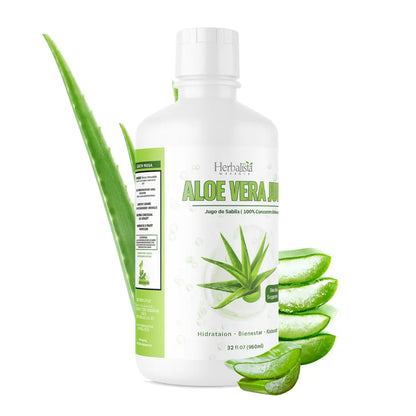 Herbalista Aloe Vera Pulp Extract Juice 32 Oz (960ml)