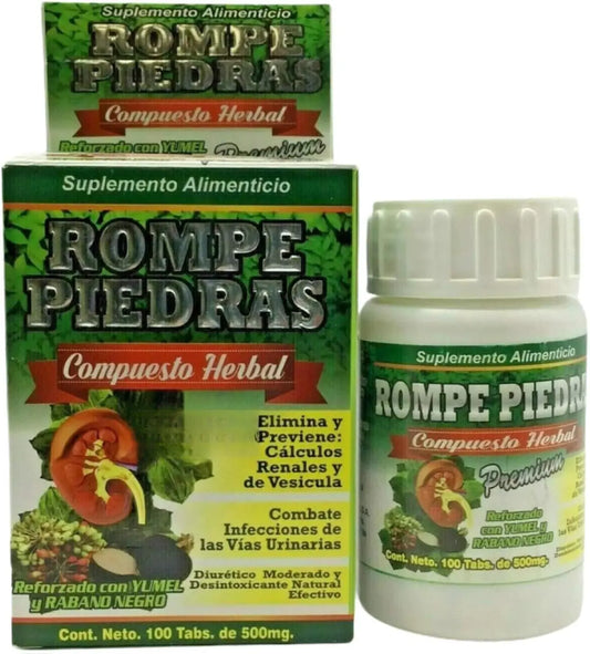 Rompe Piedras with Yumel & Black Radish 1 Pack 100 Tablets