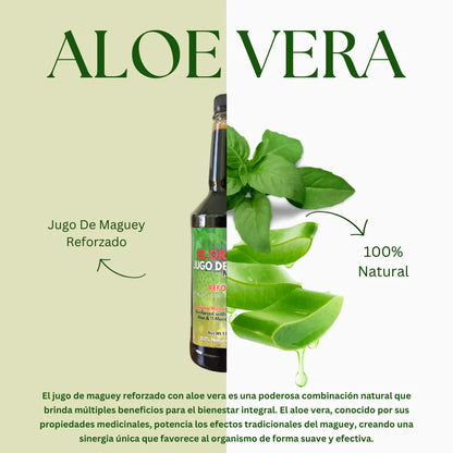 Maguey Juice - Jugo De Maguey 1 litro (33.3Fl Oz)