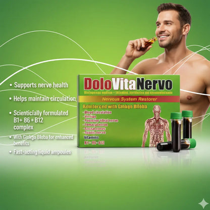 Dolo Vita Nervo Multivitamin Shots 24ct (15ml) – 2 Boxes