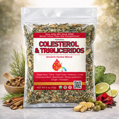 Herbalista Colesterol Herbal Compound Tea 5oz (141g)