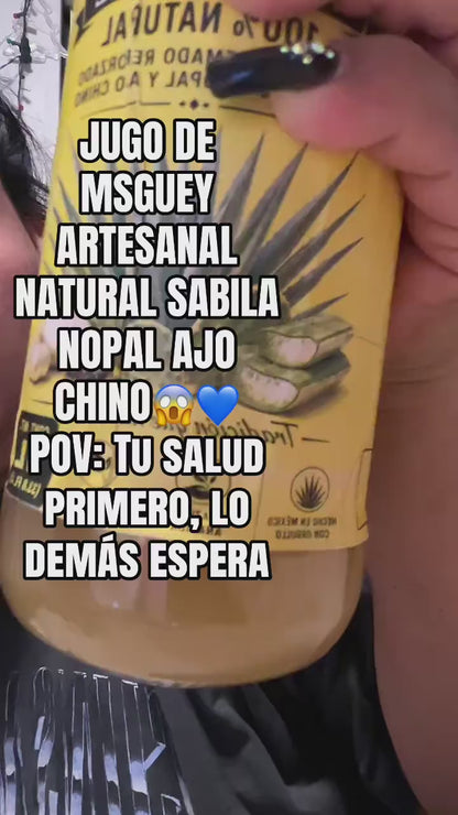 Jugó de Maguey PREMIUM Artesanal 33 Fl Oz (1 Lt)